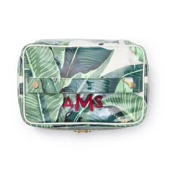 Martinique Patterned Cosmetic Train Case | 1 -Grocery Store martinique patterned cosmetic train case c 3