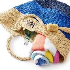 Maui Straw Beach Bag | 2 -Grocery Store maui straw beach bag c 3