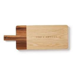 Mixed Wood Paddle Cheese Board | 1
