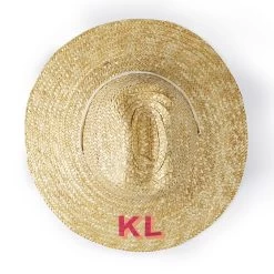 Monogram Mary Straw Hat | 1 -Grocery Store monogram mary straw hat c 7