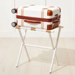 Monogrammed Folding Luggage Rack | 4