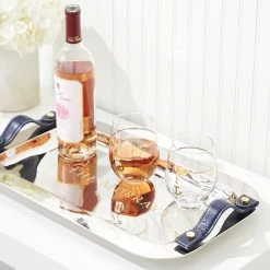 Montauk Silver Serving Tray | 1 -Grocery Store montauk silver serving tray c 2