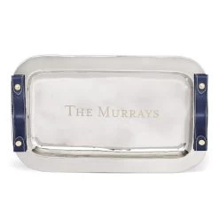 Montauk Silver Serving Tray | 1