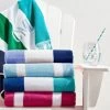 Multi-Stripe Beach Towel | 6 -Grocery Store multi stripe beach towel c