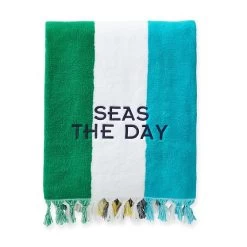 Multi-Stripe Beach Towel | 6 30 Multi-Stripe Beach Towel | 6 -Grocery Store multi stripe beach towel c 7