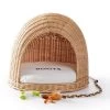Natural Wicker Pet House | 1 -Grocery Store natural wicker pet house c