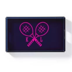 Navy Acrylic Serving Tray | 4 -Grocery Store navy acrylic serving tray c 6