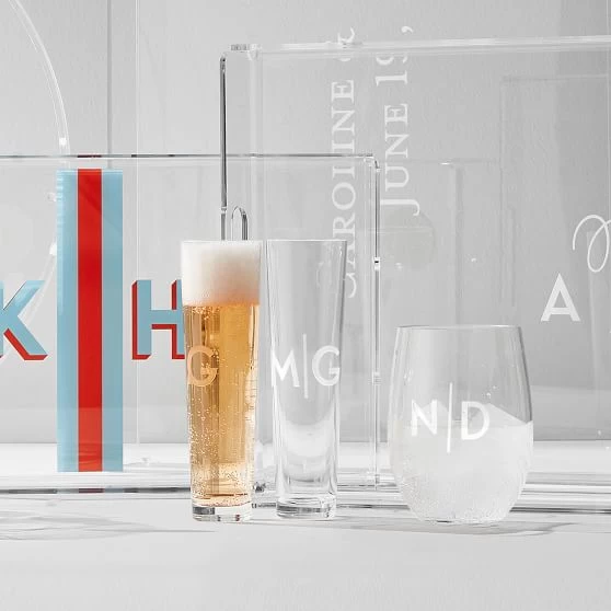 Outdoor Stemless Champagne Flutes, Set Of 4 | 1 2 Outdoor Stemless Champagne Flutes, Set Of 4 | 1