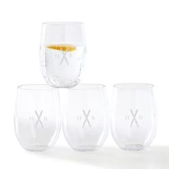 Outdoor Stemless Wine Glasses | 10 -Grocery Store outdoor stemless wine glasses 2 c
