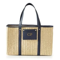 Palermo Straw Beach Tote | 2 -Grocery Store palermo straw beach tote 1 c