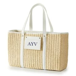 Palermo Straw Beach Tote | 2 -Grocery Store palermo straw beach tote c 5