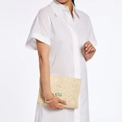 Palm Leaf Envelope Clutch | 3 -Grocery Store palm leaf envelope clutch c 6