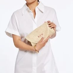 Palm Leaf Rounded Clutch | 4 26 Palm Leaf Rounded Clutch | 4 -Grocery Store palm leaf rounded clutch c 4