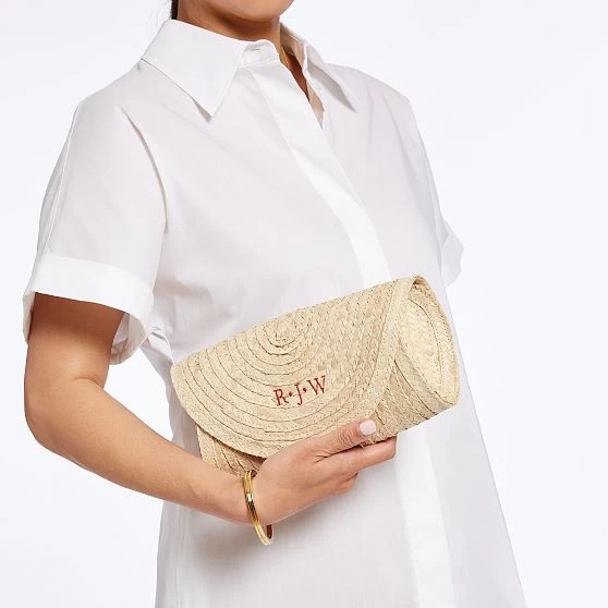 Palm Leaf Rounded Clutch | 4 12 Palm Leaf Rounded Clutch | 4 - Image 10