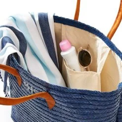 Palm Leaf Tote | 3 -Grocery Store palm leaf tote c 2