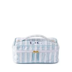 Patterned Cosmetic Train Case | 6 -Grocery Store patterned cosmetic train case 1 c 1