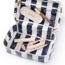 Patterned Cosmetic Train Case | 6 -Grocery Store patterned cosmetic train case 2 c