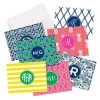 Patterned Folded Notecards, Set Of 25 | 7 -Grocery Store patterned folded notecards set of 25 c