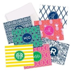 Patterned Folded Notecards, Set Of 25 | 7