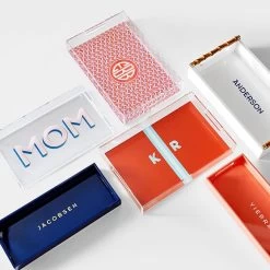 Printed Acrylic Serving Tray, Shadow Printed | 2 -Grocery Store patterned lucite serving tray digitally printed c 6