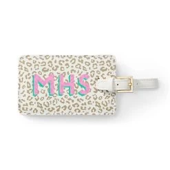 Patterned Luggage Tag, Printed | 1 -Grocery Store patterned luggage tag printed c 2
