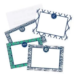 Patterned Notecards, Set Of 25 | 7 -Grocery Store patterned notecards set of 25 c 4