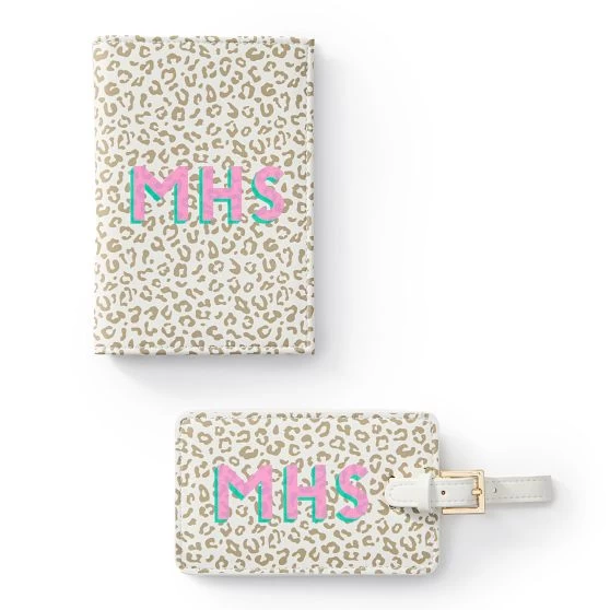 Patterned Passport Case And Luggage Tag Set, Printed | 1 4 Patterned Passport Case And Luggage Tag Set, Printed | 1 - Image 2