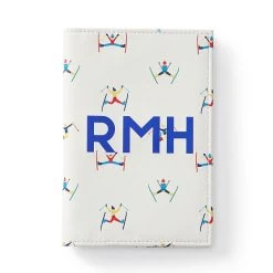 Patterned Passport Case, Printed | 3 -Grocery Store patterned passport case printed c 1