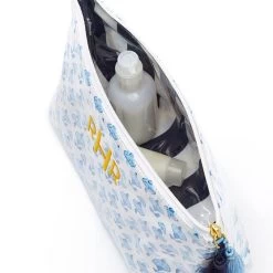 Patterned Travel Pouch, Set Of 2 | 6 -Grocery Store patterned travel pouch 1 c