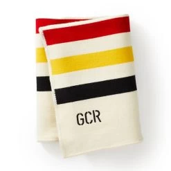 Pendleton Throw With Leather Carrier | 2 -Grocery Store pendleton throw with leather carrier c 1