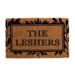 Personalized Doormat, Foliage | 1 -Grocery Store personalized doormat foliage c 2