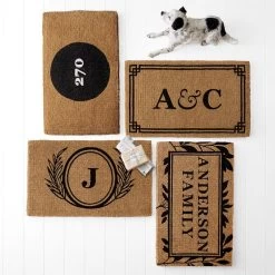 Personalized Doormat, Wreath | 1