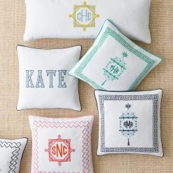 Personalized Embroidered Pillow Cover | 26
