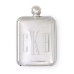 Personalized Silver Flask | 1 -Grocery Store personalized silver flask c 2