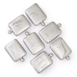 Personalized Silver Flask | 1