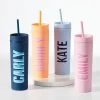 Personalized Skinny Tumbler | 8 -Grocery Store personalized skinny tumbler c