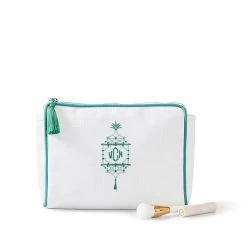 Bespoke Embroidered Cosmetics Pouch | 12 -Grocery Store personalized toiletry pouch 1 c 1