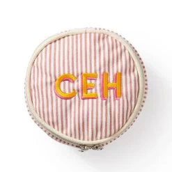 Pinstripe Circle Travel Case | 3 18 Pinstripe Circle Travel Case | 3 -Grocery Store pinstripe circle travel case c 3