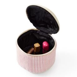 Pinstripe Circle Travel Case | 3 19 Pinstripe Circle Travel Case | 3 -Grocery Store pinstripe circle travel case c 4