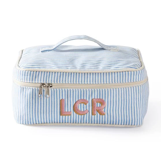 Pinstripe Travel Case | 3 4 Pinstripe Travel Case | 3 - Image 2