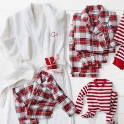 Adult Plaid Flannel Pajama Set | 1