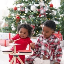 Plaid Flannel Kids Pajama Set | 6