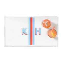 Printed Acrylic Serving Tray, Shadow Printed | 2 -Grocery Store printed acrylic serving tray shadow printed c 1