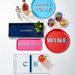 Printed Acrylic Serving Tray, Shadow Printed | 2
