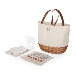 Promenade Picnic Tote For 2 | 1 -Grocery Store promenade picnic tote set for 2 1 c