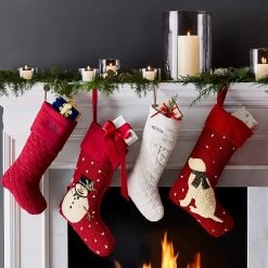 Quilted Christmas Stocking | 4 -Grocery Store quilted christmas stocking c 2