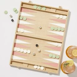 Raffia Backgammon Game Set | 2 11 Raffia Backgammon Game Set | 2 -Grocery Store raffia backgammon game set c 1