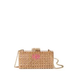 Rattan Hardshell Clutch | 1 -Grocery Store rattan hardshell clutch c 1