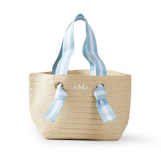 Ribbon Straw Beach Tote | 5 4 Ribbon Straw Beach Tote | 5 - Image 2
