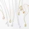 Sarah Chloe Andi Long Link Initial Necklace | 6 -Grocery Store sarah chloe amelia long link initial necklace 1 c 1